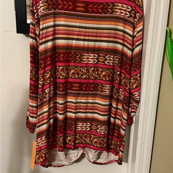 Ruby Rd. Multicolor Striped Blouse - Picture 2 of 5